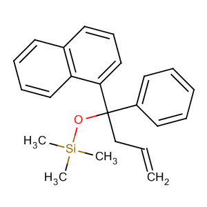 62654-74-4  Silane, trimethyl[[1-(1-naphthalenyl)-1-phenyl-3-butenyl]oxy]-