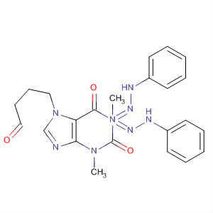 62657-97-0  7H-Purine-7-butanal,1,2,3,6-tetrahydro-1,3-dimethyl-2,6-dioxo-a-(phenylhydrazono)-,a-(phenylhydrazone)