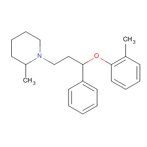 62663-49-4  Piperidine, 2-methyl-1-[3-(2-methylphenoxy)-3-phenylpropyl]-