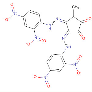 62667-61-2  1,2-Cyclopentanedione, 3-methyl-, bis[(2,4-dinitrophenyl)hydrazone]