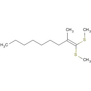 62672-92-8  1-Nonene, 2-methyl-1,1-bis(methylthio)-