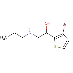 62673-53-4  2-Thiophenemethanol, 3-bromo-a-[(propylamino)methyl]-