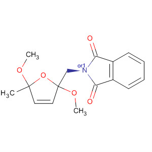 62675-12-1  1H-Isoindole-1,3(2H)-dione,2-[(2,5-dihydro-2,5-dimethoxy-5-methyl-2-furanyl)methyl]-, trans-