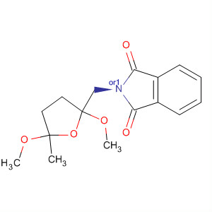 62675-13-2  1H-Isoindole-1,3(2H)-dione,2-[(tetrahydro-2,5-dimethoxy-5-methyl-2-furanyl)methyl]-, trans-