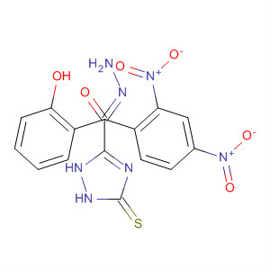 62680-92-6  Methanone,(2,5-dihydro-5-thioxo-1H-1,2,4-triazol-3-yl)(2-hydroxyphenyl)-,(2,4-dinitrophenyl)hydrazone