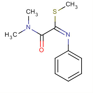 62689-01-4  Ethanimidothioic acid, 2-(dimethylamino)-2-oxo-N-phenyl-, methylester, (E)-