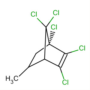 62702-07-2  Bicyclo[2.2.1]hept-2-ene, 1,2,3,7,7-pentachloro-5-methyl-, endo-
