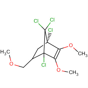 62702-18-5  Bicyclo[2.2.1]hept-2-ene,1,4,7,7-tetrachloro-2,3-dimethoxy-5-(methoxymethyl)-, endo-