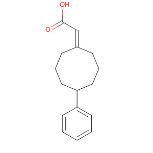 62702-26-5  Acetic acid, (5-phenylcyclooctylidene)-