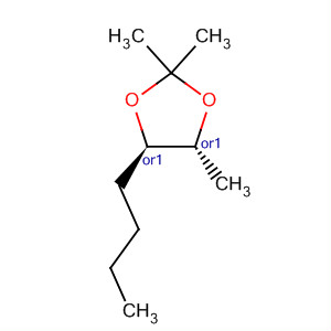 627064-06-6  1,3-Dioxolane, 4-butyl-2,2,5-trimethyl-, (4R,5R)-rel-