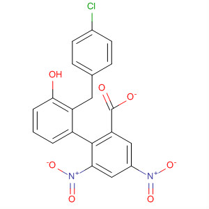 62707-05-5  Phenol, 2-[(4-chlorophenyl)methyl]-, 3,5-dinitrobenzoate