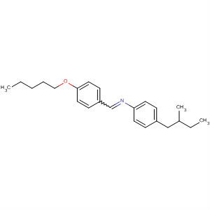 62718-67-6  Benzenamine, 4-(2-methylbutyl)-N-[[4-(pentyloxy)phenyl]methylene]-,(R)-