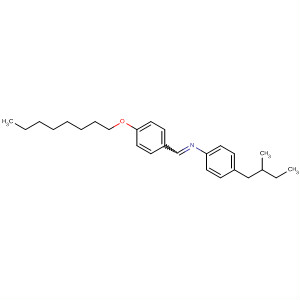 62718-70-1  Benzenamine, 4-(2-methylbutyl)-N-[[4-(octyloxy)phenyl]methylene]-, (R)-