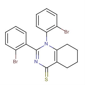 62721-85-1  4(1H)-Quinazolinethione, 1,2-bis(bromophenyl)-5,6,7,8-tetrahydro-