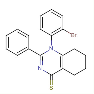 62721-94-2  4(1H)-Quinazolinethione, 1-(bromophenyl)-5,6,7,8-tetrahydro-2-phenyl-