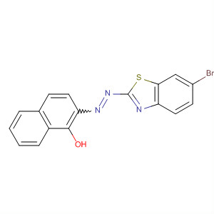 62723-91-5  1-Naphthalenol, 2-[(6-bromo-2-benzothiazolyl)azo]-