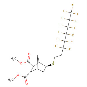 62731-98-0  Bicyclo[2.2.1]heptane-2,3-dicarboxylic acid,5-[(3,3,4,4,5,5,6,6,7,7,8,8,8-tridecafluorooctyl)thio]-, dimethyl ester,(2-endo,3-endo,5-exo)-