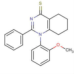 62732-30-3  4(1H)-Quinazolinethione,5,6,7,8-tetrahydro-1-(2-methoxyphenyl)-2-phenyl-