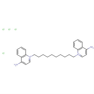 62739-58-6  Quinolinium, 1,1'-(1,10-decanediyl)bis[4-amino-, dichloride