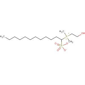 62746-45-6  Sulfonium, dodecyl(2-hydroxyethyl)methyl-, methyl sulfate (salt)
