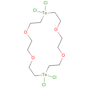 627471-99-2  1,4,10,13-Tetraoxa-7,16-ditelluracyclooctadecane,7,7,16,16-tetrachloro-7,7,16,16-tetrahydro- 627471-99-2  1,4,10,13-Tetraoxa-7,16-ditelluracyclooctadecane,7,7,16,16-tetrachloro-7,7,16,16-tetrahydro-