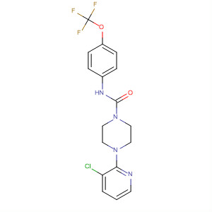 627512-51-0  1-Piperazinecarboxamide,4-(3-chloro-2-pyridinyl)-N-[4-(trifluoromethoxy)phenyl]-