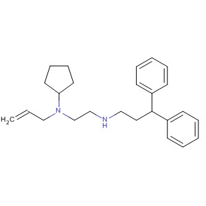 627519-11-3  1,2-Ethanediamine,N-cyclopentyl-N'-(3,3-diphenylpropyl)-N-2-propenyl-
