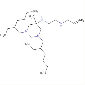 627520-51-8  1,2-Ethanediamine,N-[1,3-bis(2-ethylhexyl)hexahydro-5-methyl-5-pyrimidinyl]-N'-2-propenyl-