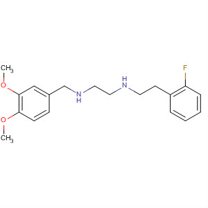 627521-12-4  1,2-Ethanediamine,N-[(3,4-dimethoxyphenyl)methyl]-N'-[2-(2-fluorophenyl)ethyl]-