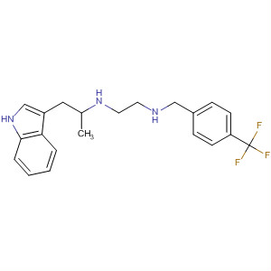 627521-48-6  1,2-Ethanediamine,N-[2-(1H-indol-3-yl)-1-methylethyl]-N'-[[4-(trifluoromethyl)phenyl]methyl]-
