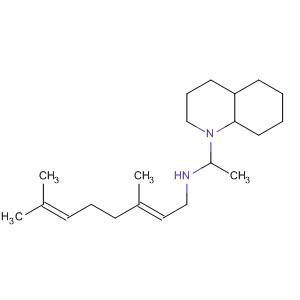 627522-55-8  1(2H)-Quinolineethanamine,N-[(2E)-3,7-dimethyl-2,6-octadienyl]octahydro-