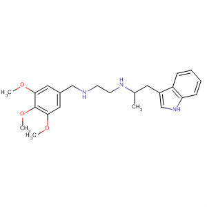 627522-85-4  1,2-Ethanediamine,N-[2-(1H-indol-3-yl)-1-methylethyl]-N'-[(3,4,5-trimethoxyphenyl)methyl]-