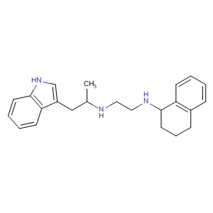 627522-95-6  1,2-Ethanediamine,N-[2-(1H-indol-3-yl)-1-methylethyl]-N'-(1,2,3,4-tetrahydro-1-naphthalenyl)-