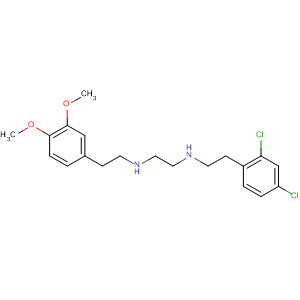 627523-14-2  1,2-Ethanediamine,N-[2-(2,4-dichlorophenyl)ethyl]-N'-[2-(3,4-dimethoxyphenyl)ethyl]-