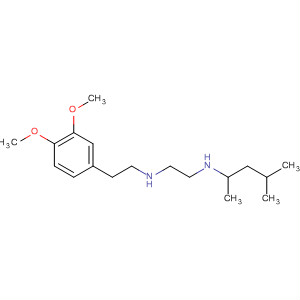 627523-15-3  1,2-Ethanediamine,N-[2-(3,4-dimethoxyphenyl)ethyl]-N'-(1,3-dimethylbutyl)-