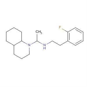627523-40-4  1(2H)-Quinolineethanamine, N-[2-(2-fluorophenyl)ethyl]octahydro-