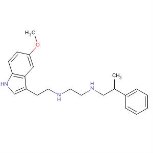 627523-51-7  1,2-Ethanediamine,N-[2-(5-methoxy-1H-indol-3-yl)ethyl]-N'-(2-phenylpropyl)-