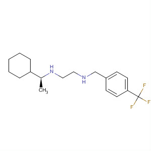 627523-75-5  1,2-Ethanediamine,N-[(1S)-1-cyclohexylethyl]-N'-[[4-(trifluoromethyl)phenyl]methyl]-