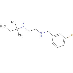 627524-05-4  1,2-Ethanediamine, N-(1,1-dimethylpropyl)-N'-[(3-fluorophenyl)methyl]-