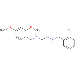 627524-21-4  1,2-Ethanediamine,N-[(2-chlorophenyl)methyl]-N'-[(2,4-dimethoxyphenyl)methyl]-