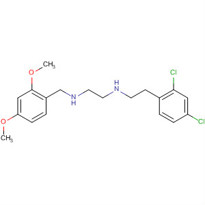 627524-23-6  1,2-Ethanediamine,N-[2-(2,4-dichlorophenyl)ethyl]-N'-[(2,4-dimethoxyphenyl)methyl]-