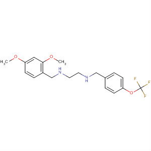 627524-27-0  1,2-Ethanediamine,N-[(2,4-dimethoxyphenyl)methyl]-N'-[[4-(trifluoromethoxy)phenyl]methyl]-