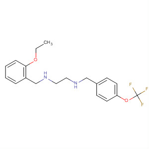 627524-38-3  1,2-Ethanediamine,N-[(2-ethoxyphenyl)methyl]-N'-[[4-(trifluoromethoxy)phenyl]methyl]-