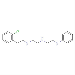 627526-05-0  1,2-Ethanediamine,N-[2-[[2-(2-chlorophenyl)ethyl]amino]ethyl]-N'-phenyl-
