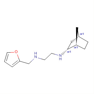 627527-38-2  1,2-Ethanediamine,N-(1R,2R,4S)-bicyclo[2.2.1]hept-2-yl-N'-(2-furanylmethyl)-, rel-