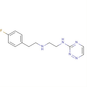 627527-49-5  1,2-Ethanediamine, N-[2-(4-fluorophenyl)ethyl]-N'-1,2,4-triazin-3-yl-