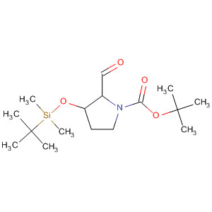 627531-58-2  1-Pyrrolidinecarboxylic acid,3-[[(1,1-dimethylethyl)dimethylsilyl]oxy]-2-formyl-, 1,1-dimethylethylester, (2S,3R)-