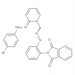 62764-06-1  1H-Isoindole-1,3(2H)-dione,2-[2-[[[(4-bromophenyl)hydrazono]phenylmethyl]azo]phenyl]-