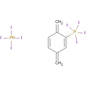 62779-43-5  Phosphorane, [1,4-phenylenebis(methylene)]bis[tetraiodo-