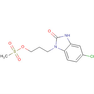 62780-79-4  2H-Benzimidazol-2-one,5-chloro-1,3-dihydro-1-[3-[(methylsulfonyl)oxy]propyl]-